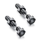 Gothic Nail Screw Piercing Stud Earrings — Stainless Steel