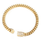 Cuban Chain Bracelet 6-14mm — Stainless