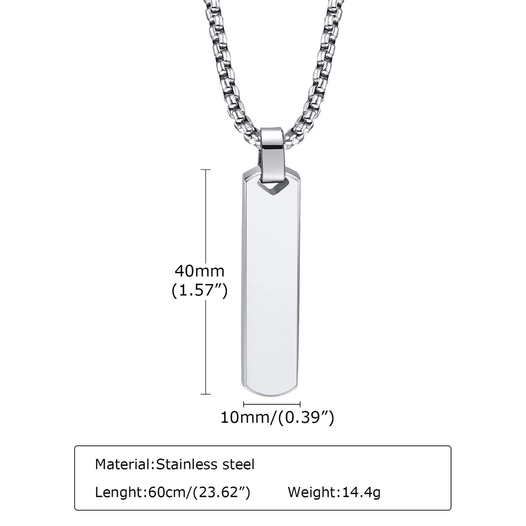 Double Layer Cuban Chain Necklace — SS