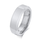 Gold Tungsten Carbide Ring 6mm