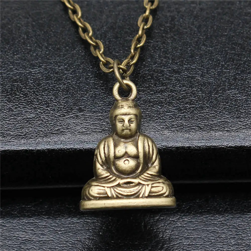 Vintage Chief Pharaoh Necklace On The Neck 43Cm Chain Girl Jewellery Beach Art Supplies