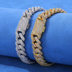Iced Out Cuban Chain Stainless Steel 10MM