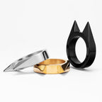 Bat Cat Ears Ring — Stainless Steel