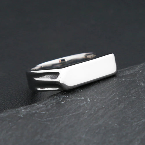 316L Simple Stainless Steel Ring