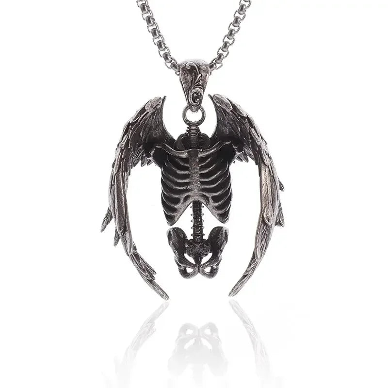 Fashion Anime Sexy Double Ponytail Lolita Pendant Goddess Necklace Men and Women Charm Temptation Cool Jewelry