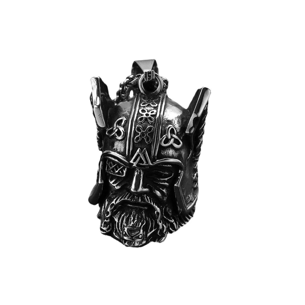 Odin Steel Pendant Motorcycle Retro Viking Nordic