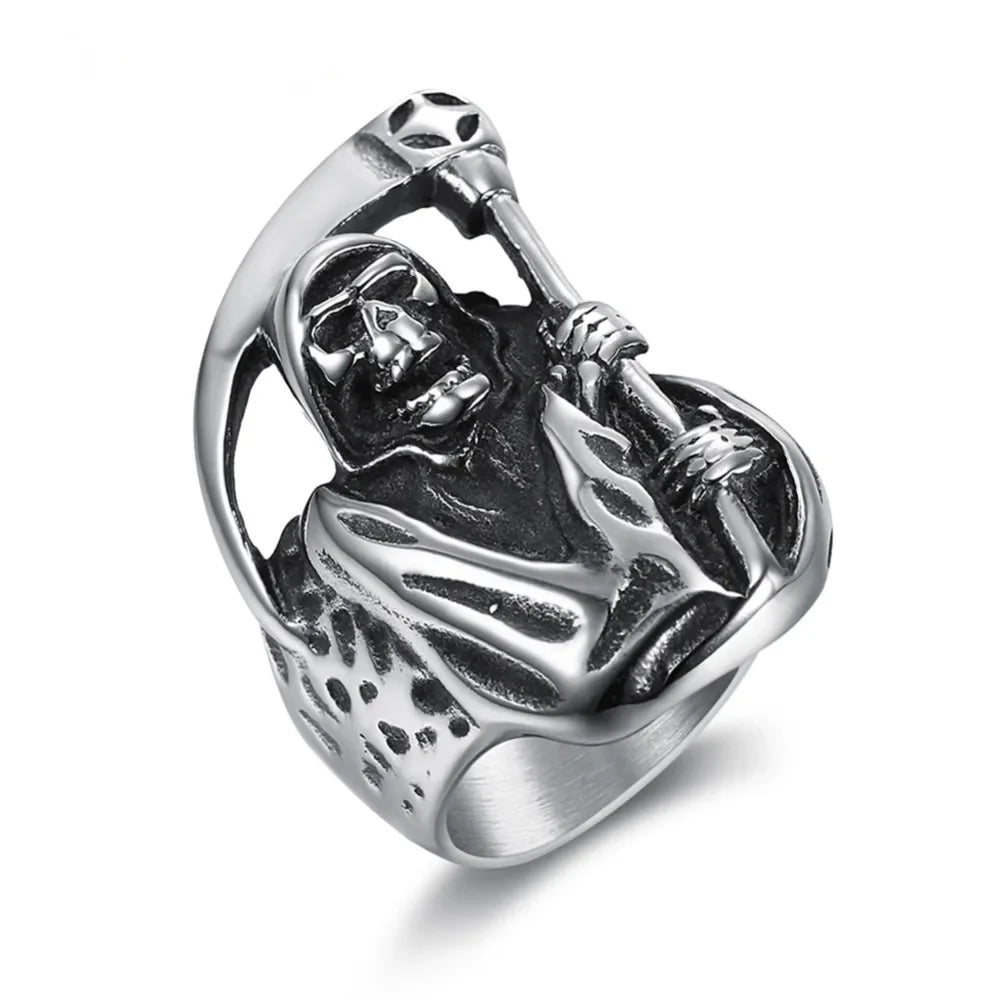 Death Skull Ring — Gothic Punk
