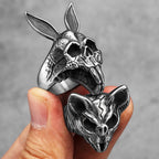 Bat Skull Ring — Stainless Steel