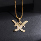 Islamic Sword Pendant Necklace