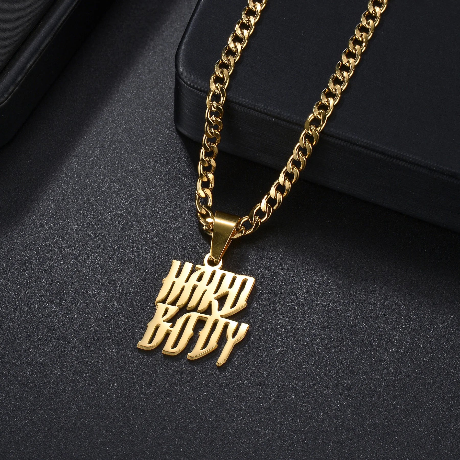 Multiple Styles Personalized Custom 2 Names Necklace Stainless Steel For Men Women Big Size Pendant Christmas Jewelry Gifts