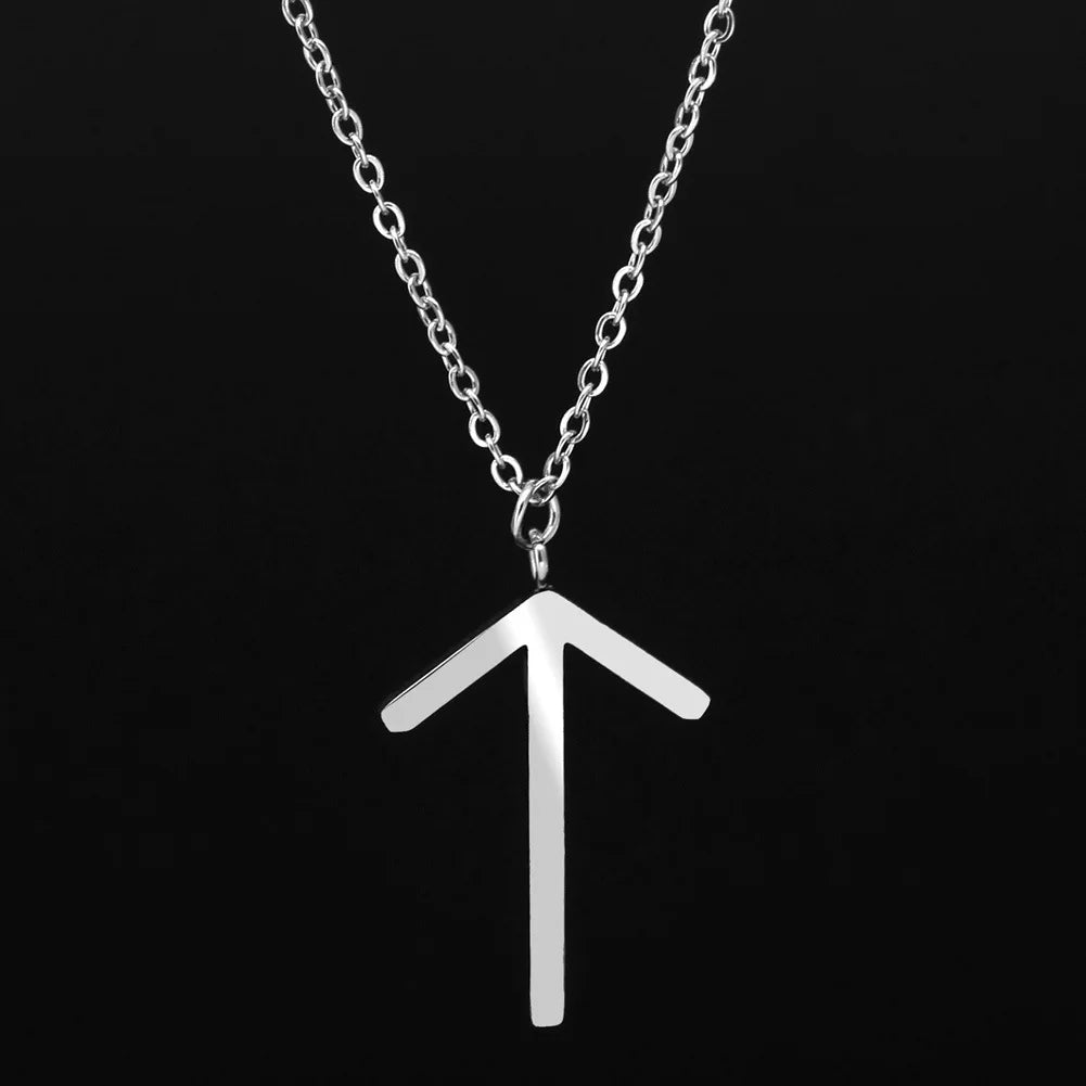 Viking Rune Layering Necklace — Minimal
