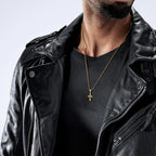 Cross Stainless Steel Pendant Necklace
