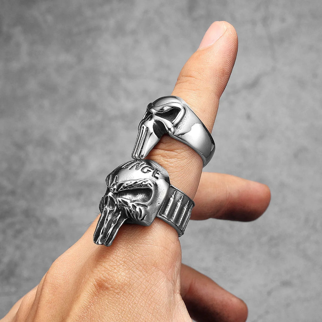 Movie Skull Ring — Stainless Steel