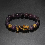 Color-Changing Natural Stone Pi Xiu Beaded Bracelet