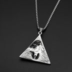 Egypt Pyramid Tutankhamun Pharaoh Pendant Necklace for Women Men Stainless Steel Gold Color Ancient Egyptian Amulet