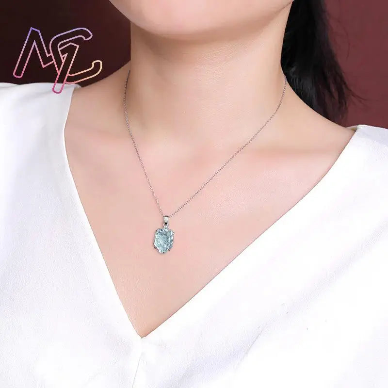 Myanmar Jadeite Nine Tailed Fox Pendant Necklace Lucky Natural Gemstone Stone Charm Luxury Burmese Jade Vintage