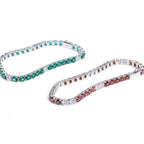 Silver 925 Moissanite Tennis Bracelet Iced Out