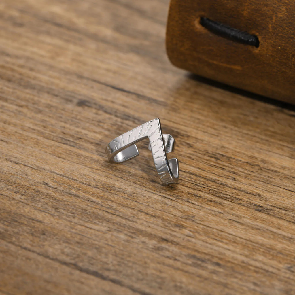 Triangle Stud Earrings — Stainless Steel