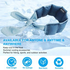 35*9cm Summer neck cooling cold sensation ice scarf ice pack sports headscarf pet ice scarf new reusable