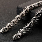 Cool Matte 316L Stainless Steel Men Bracelet for Man 17MM Width Keel Chain Bracelets Male Men's Male Jewelry 3 Sizes