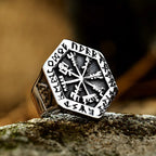 Fashion Viking Rune Pattern Bear claw Celtic knot Ring Stainless Steel Mens Punk Jewelry BR8-739