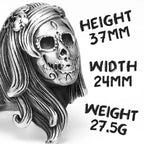 Skull Gothic Ring Stainless Steel