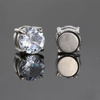 Stainless Steel Magnetic Earrings Non-Piercing