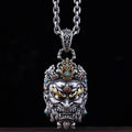 Buddha Vajra Pendant Necklace — Mixed Metal