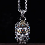 Buddha Vajra Pendant Necklace — Mixed Metal