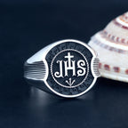Jesus Christ Christian Ring — 925 Silver