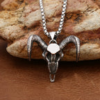 Ankh Cross Stainless Steel Pendant Necklace