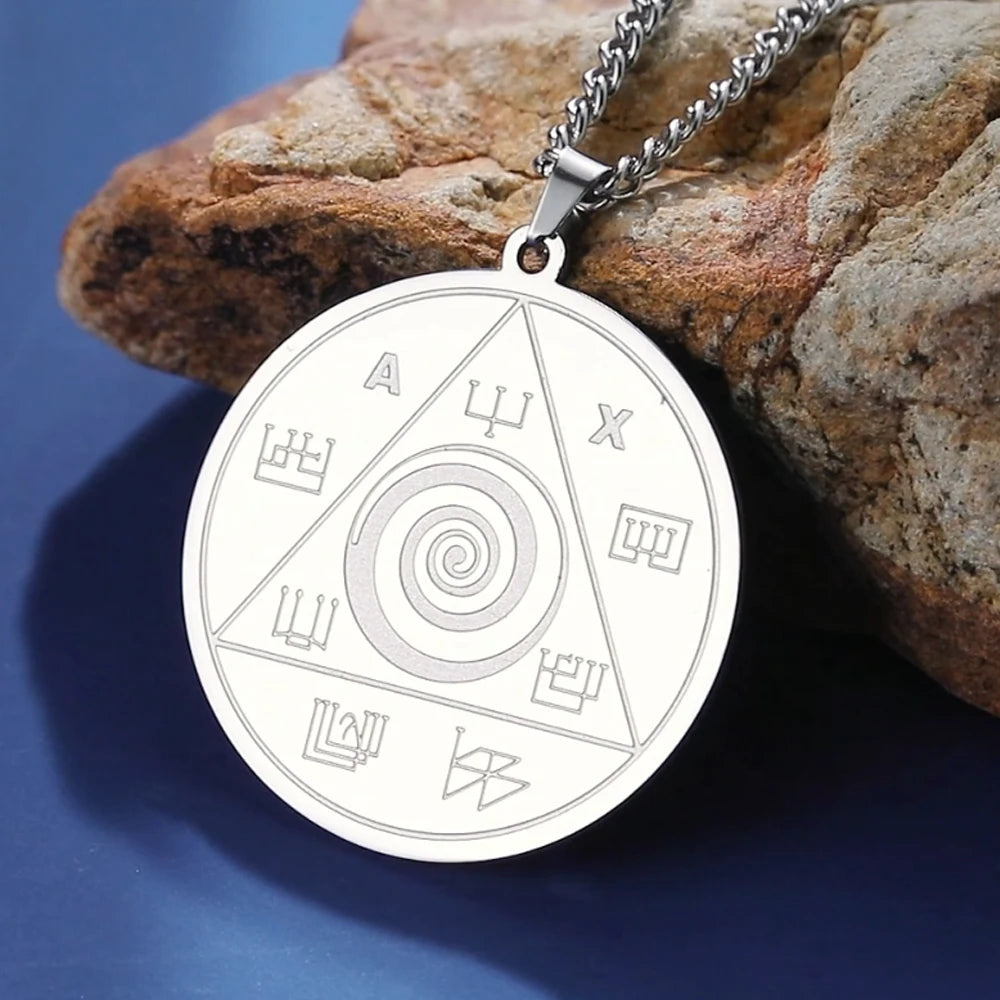 Abraxas Money Amulet Pendant Necklace