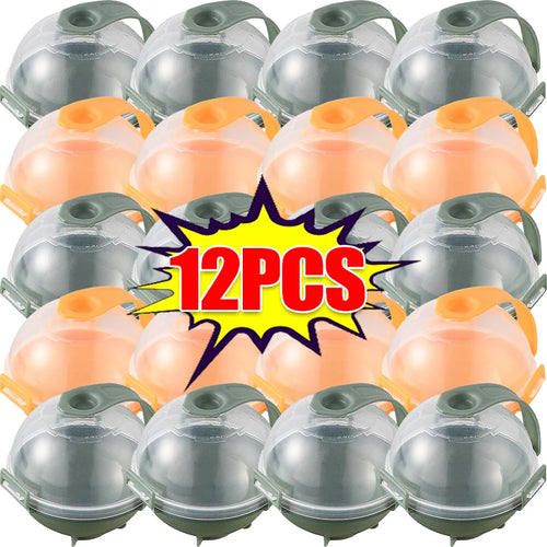 1/12x Round Ice Makers Ice Ball Mold Reusable Plastic Refrigerator Spherical DIY Moulds Kitchen Tools Quick Freezing