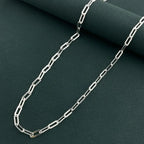 New Original 925 sterling Silver gorgeous 4MM fit pendant chain necklace for women fashion wedding party Costume