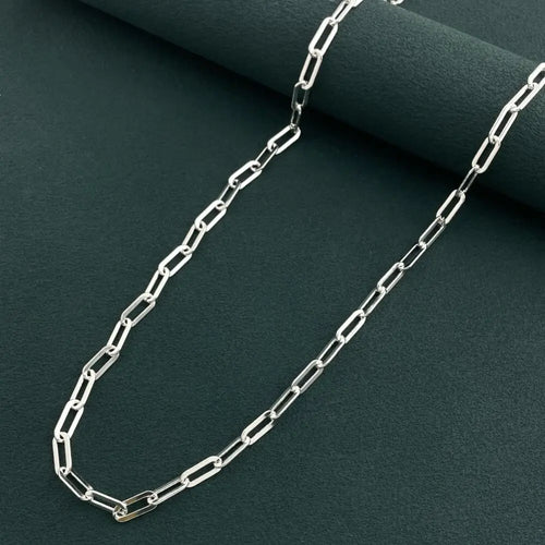 New Original 925 sterling Silver gorgeous 4MM fit pendant chain necklace for women fashion wedding party Costume