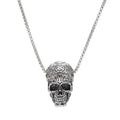 Gothic Skull Pendant Necklace — Alloy
