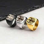 Eagle Signet Ring — Stainless Steel