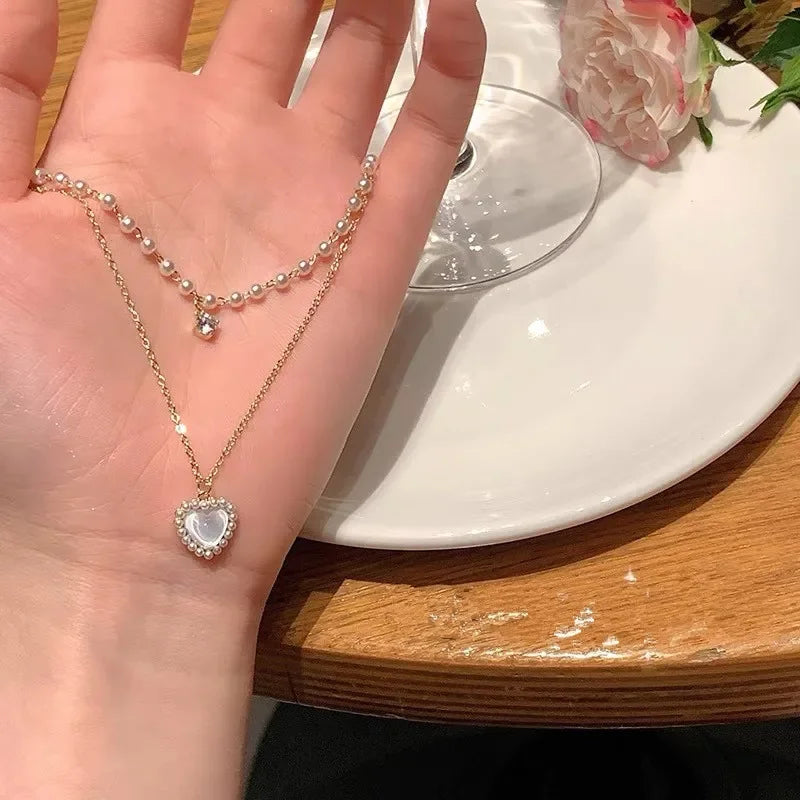 Butterfly Blade Snake Chain Necklace — Gold