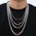 Miami Cuban Chain Necklace — Silver