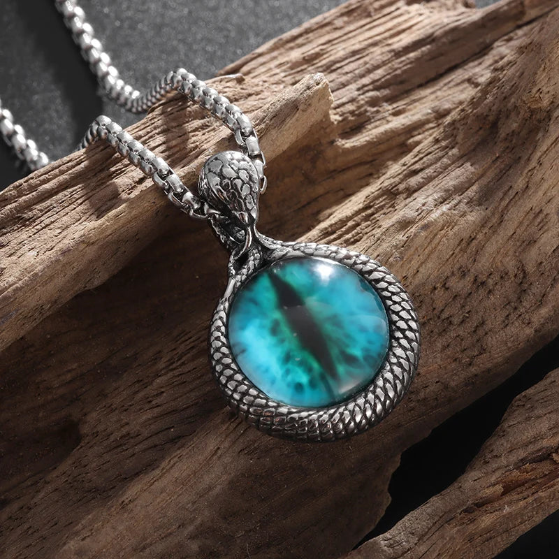 Retro Domineering Nordic Battle Ax Pendant Necklace for Men and Women Punk Pendant Lucky Amulet Jewelry Gift