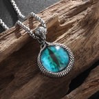 Retro Domineering Nordic Battle Ax Pendant Necklace for Men and Women Punk Pendant Lucky Amulet Jewelry Gift