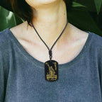 Tarot Black Pendant Necklace