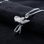 Iced Out Elephant Pendant — 925 Silver