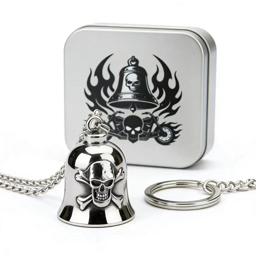 Moto Bell Steel Pendant Punk 316L Guardian