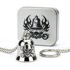 Moto Bell Steel Pendant Punk 316L Guardian