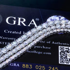 Silver 925 VVS Moissanite Tennis Bracelet 2/3/4/5MM
