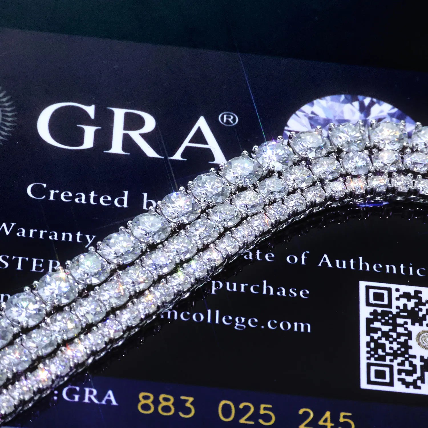 Silver 925 VVS Moissanite Tennis Bracelet 2/3/4/5MM