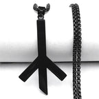Viking Death Rune Necklace — Stainless