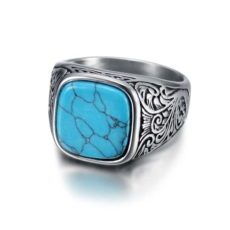 Smooth Signet Ring — Stainless Steel
