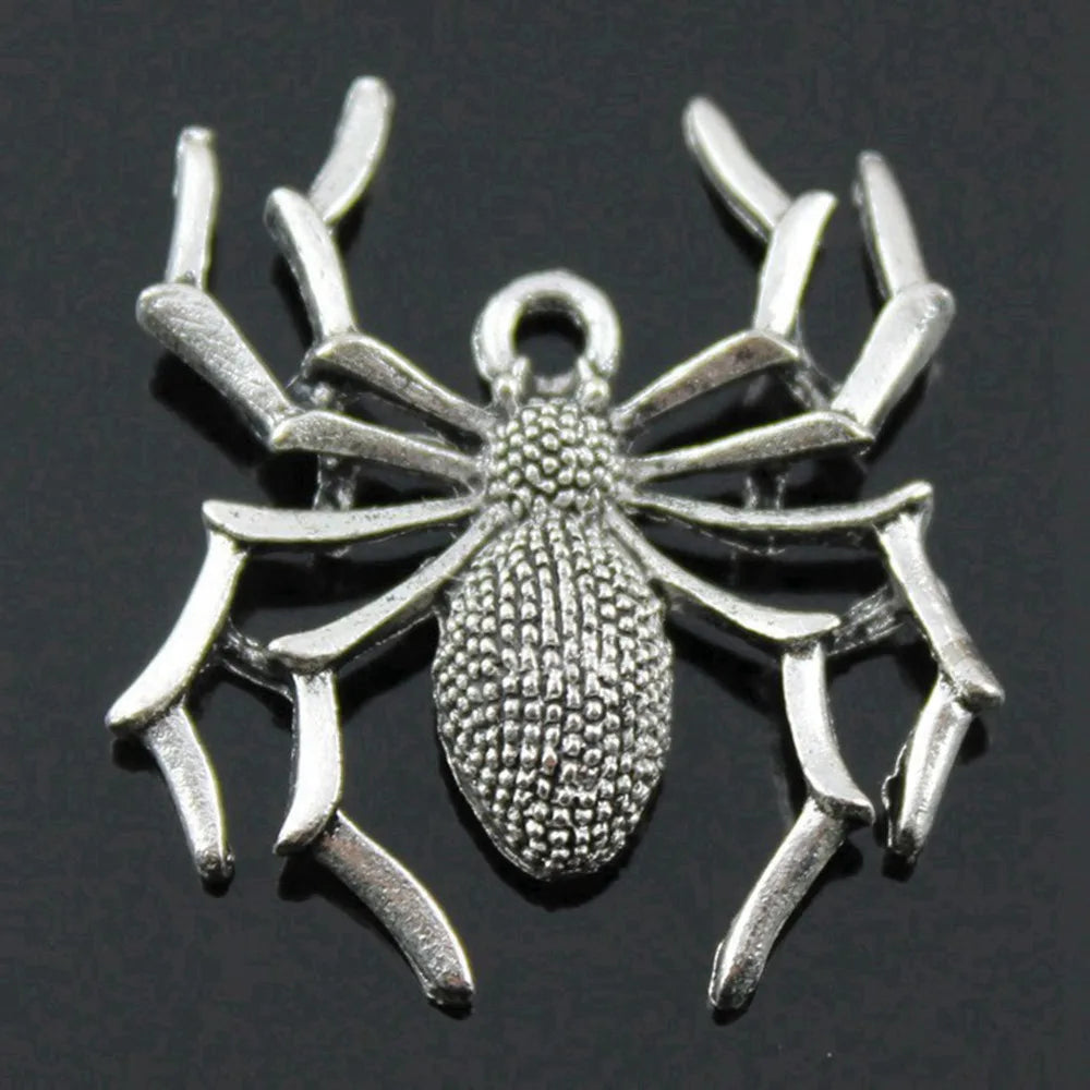 Boho Spider Web Charms Pendant Female Jewelry Bulk Cheapest Items